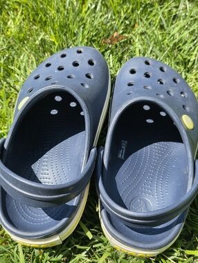 Kids Navy Blue Casual Crocs Sandals